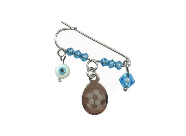 Inglessis Collection Παιδικό Κόσμημα Λευκός Χρυσός Κ14 Παραμάνα για νεογέννητο