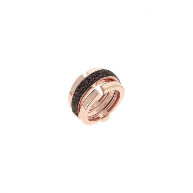 PESAVENTO ANELLI RING PINK SHINY BROWN DUST WPLVA1581