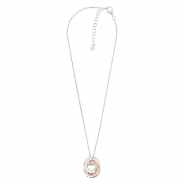 PESAVENTO Necklace Elegance Rose Gold Plated Sterling Silver