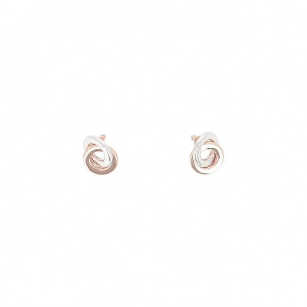 PESAVENTO Earrings Elegance Pink Shiny Rose Gold Plated Sterling Silver