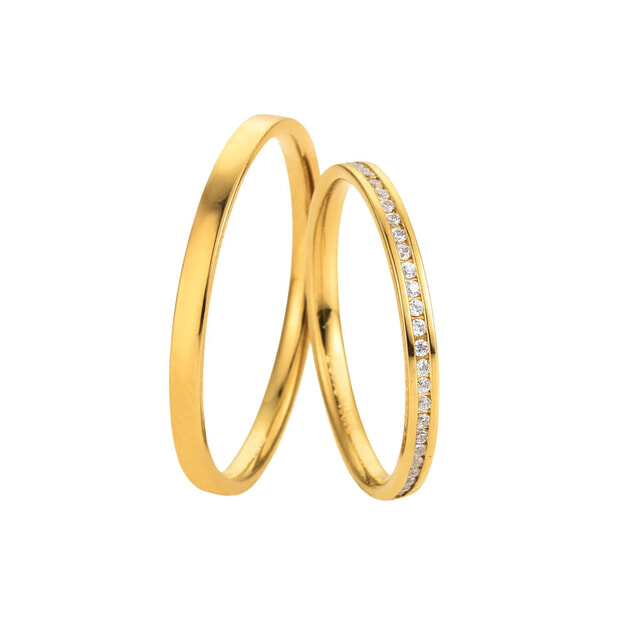 Saint Maurice Wedding Hello  K14 Yellow Gold