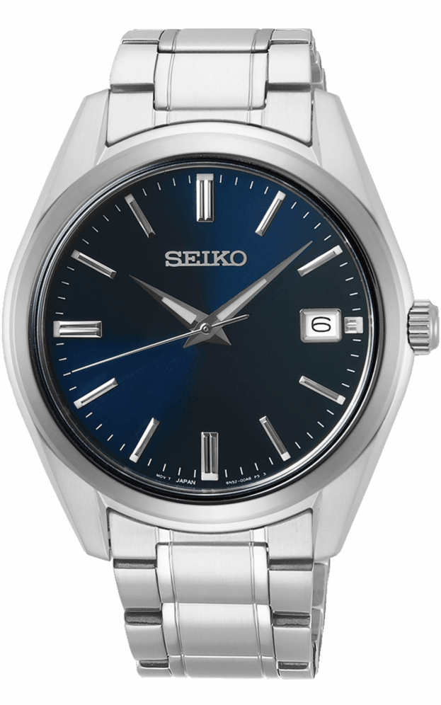 SEIKO Conceptual Quartz 40.2mm Μπλε Καντράν