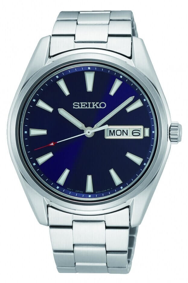 SEIKO Conceptual Quartz 40.2mm Blue Dial