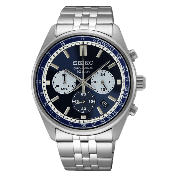 SEIKO Conceptual Series 41.5mm ΜΠΛΕ ΚΑΝΤΡΑΝ