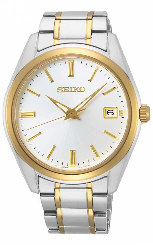 SEIKO Conceptual Series Analogue Quartz 40.2mm Silver Dial