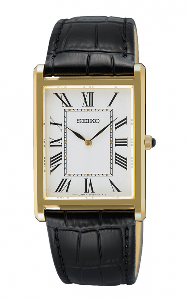 SEIKO Dress Μπαταρίας 27,2mm Λευκό Καντράν