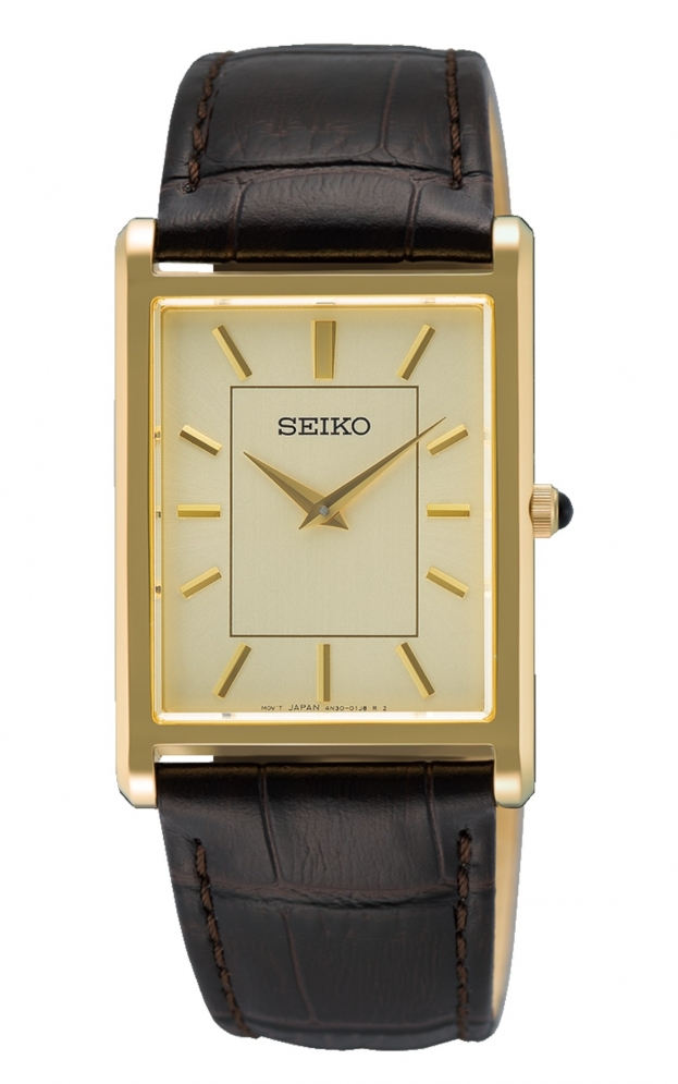 SEIKO Dress Μπαταρίας 27,2mm Χρυσ΄΄ο Καντράν