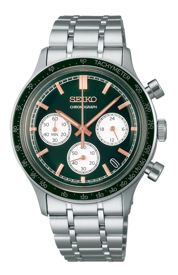 SEIKΟ Sports Quartz 38,7mm Green Dial