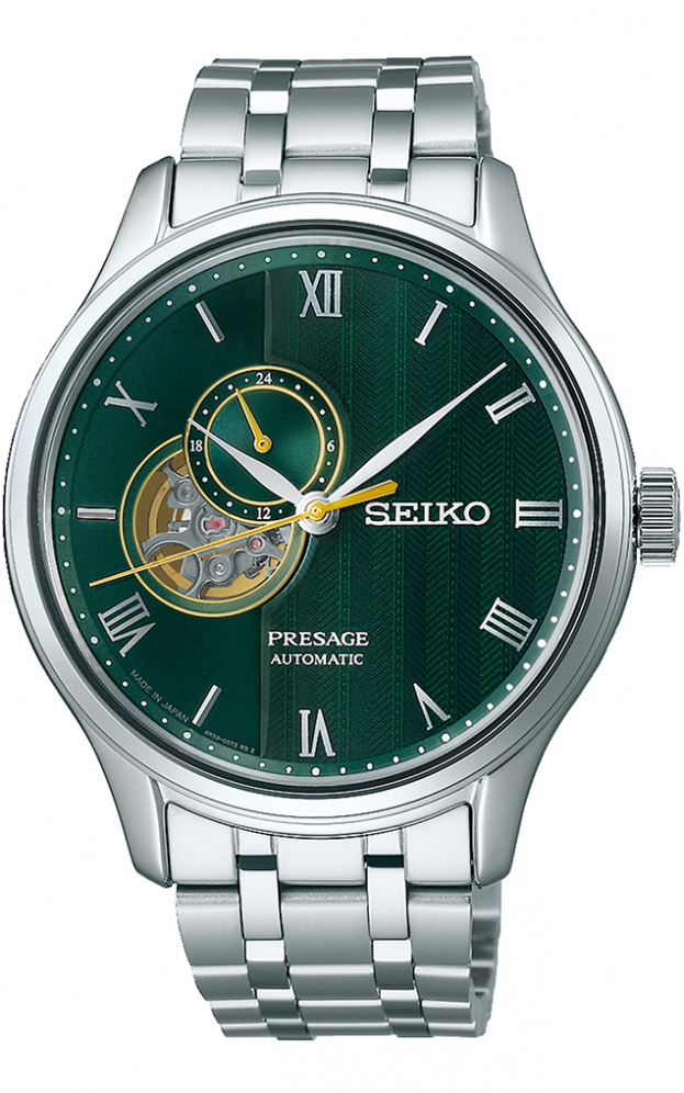 SEIKO Presage 'Japanese Zen Gardens' Aυτόματο 41,8mm Πράσινο Καντράν