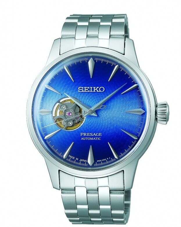 SEIKO Presage Cocktail Time 'Blue Acapulco' Automatic 40.5mm μπλε Καντράν Ανδρικό Ρολόι