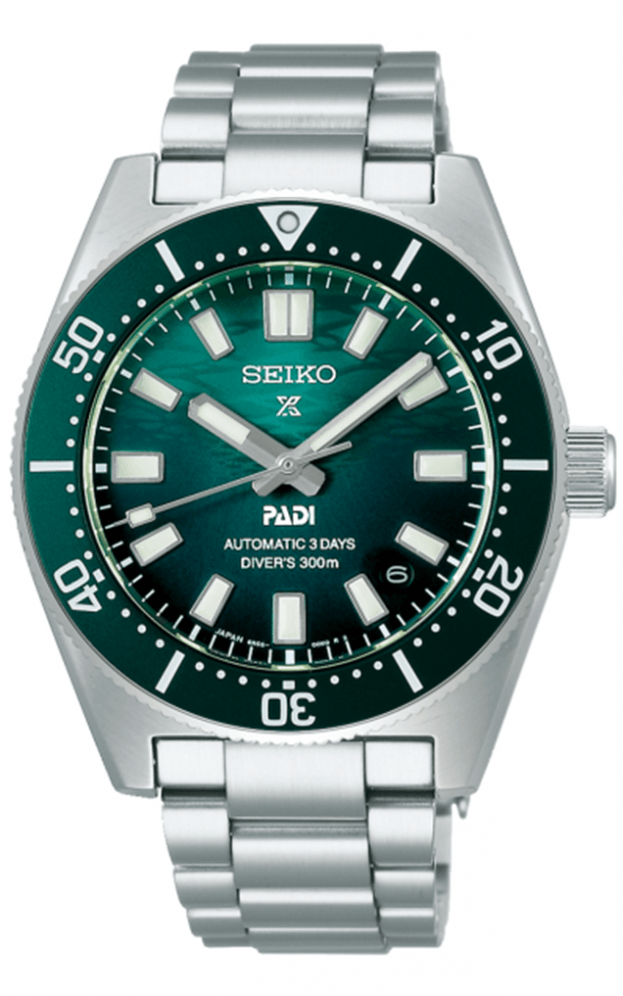 SEIKO Prospex 1965 Heritage Diver’s PADI Special Edition Automatic 40mm Green Dial