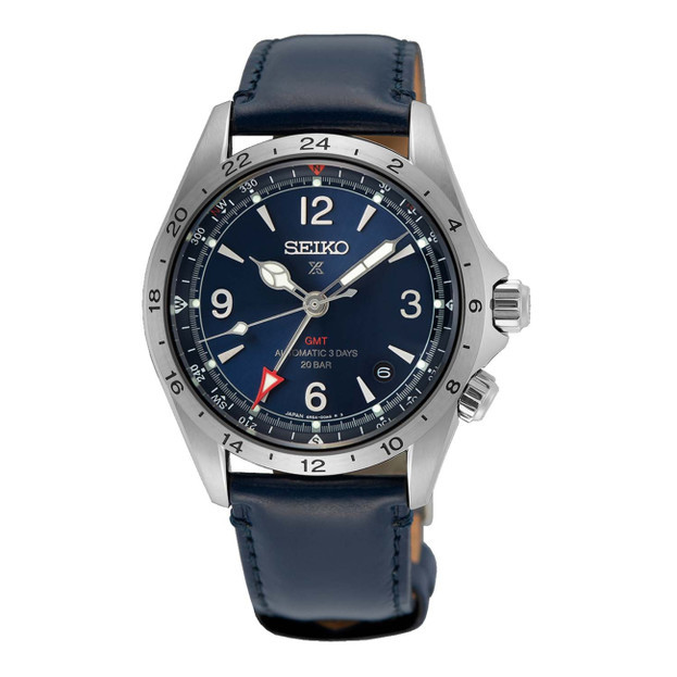 SEIKO Prospex Alpinist Mechanical GMT Automatic 39.5mm blue dial