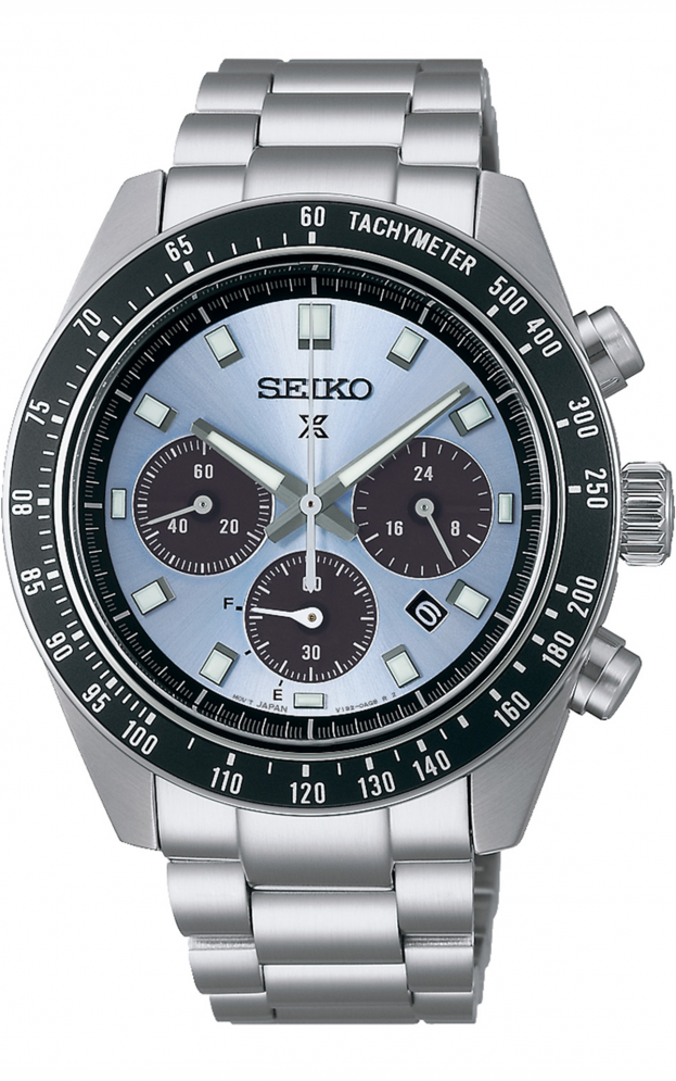 SEIKO Prospex 'Crystal Trophy' Speedtimer Solar 41mm blue dial