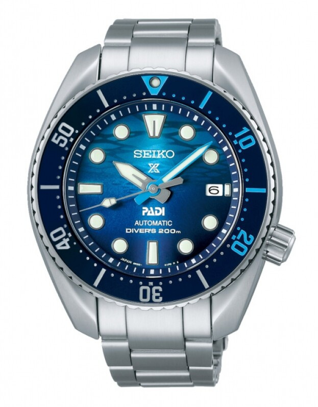 SEIKO Prospex 'Great Blue' Sumo Scuba PADI Special Edition 45mm μπλε καντραν