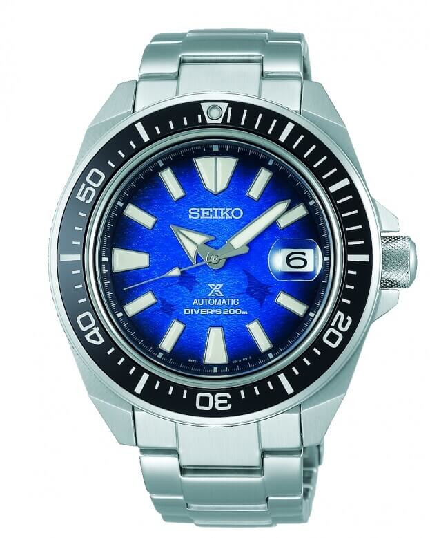 SEIKO Prospex 'King Samurai' Save the Ocean Automatic 43.8mm Μπλε Καντράν Ανδρικό Ρολόι