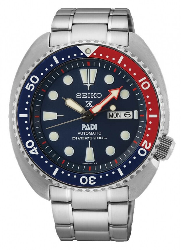 SEIKO Prospex Padi Automatic Mens Watch 45mm Blue Dial - Inglessis