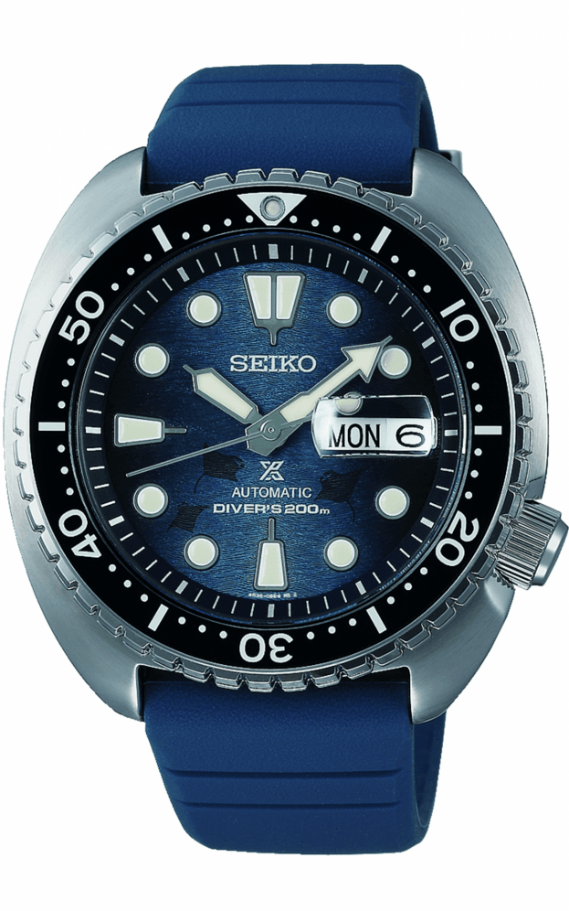 SEIKO Prospex Save The Ocean 'King Turtle' Automatic 45mm Blue Dial