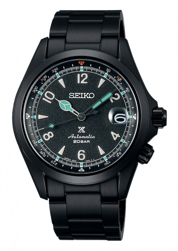SEIKO Prospex The Black Series . Alpinist Automatic  Black Dial  Mens Watch - Inglessis