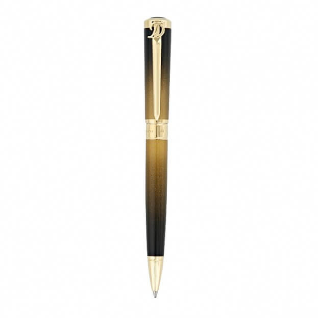 S.T. DUPONT BALLPOINT PEN SWORD COLLECTION YELLOW GOLD