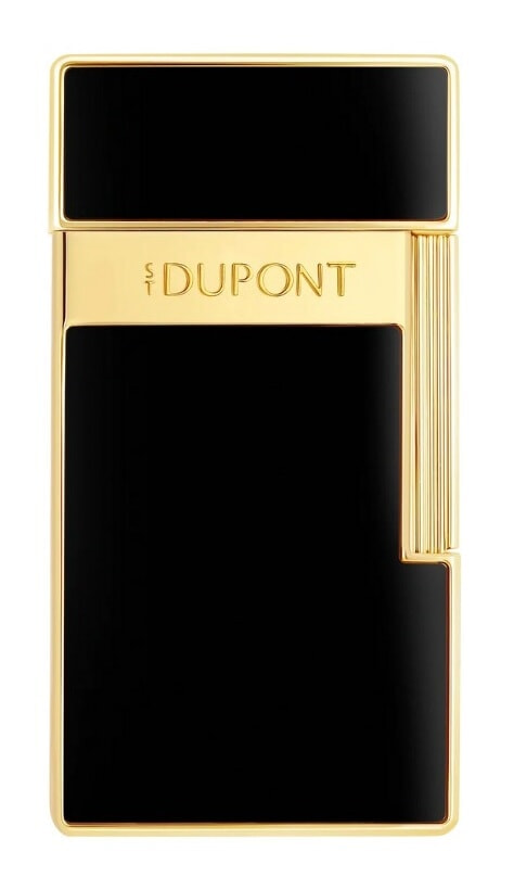 S.T. Dupont Biggy Lighter Golden Black Lacquer