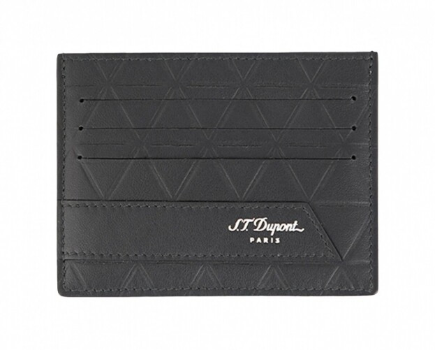 S.T. DUPONT Business Card Holder Firehead Δέρμα