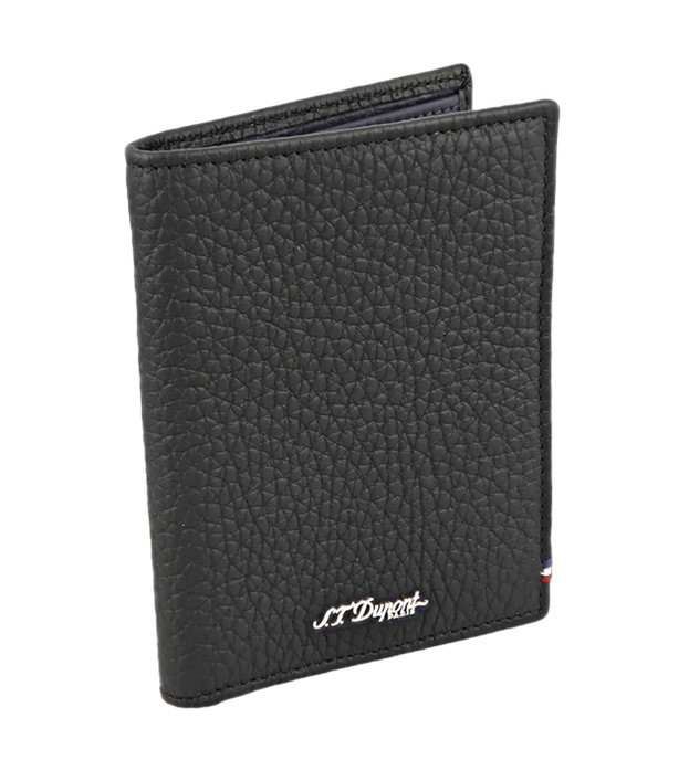 S.T. DUPONT GRAINED NEO CAPSULE 7-CARD LONG WALLET