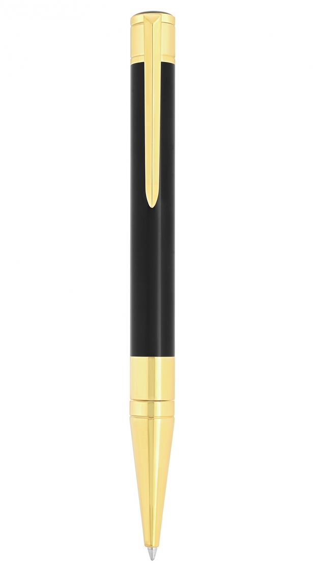 S.T. DUPONT Initial Ballpoint Pen Black