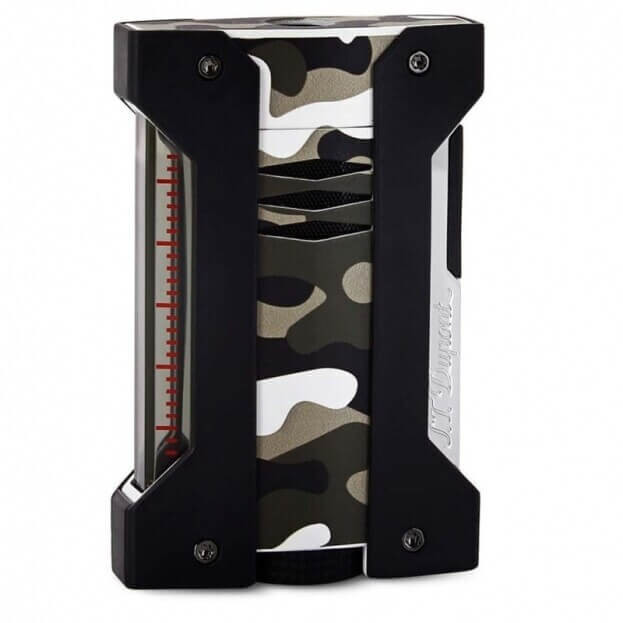S.T. DUPONT Lighter Defi Extreme Camouflage Black