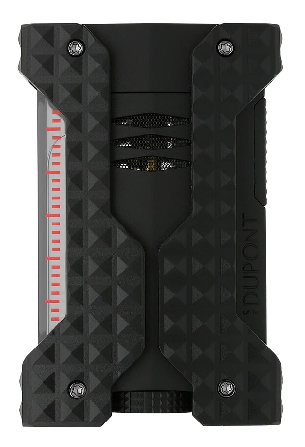 S.T. Dupont Windproof Brushed Lighter Black