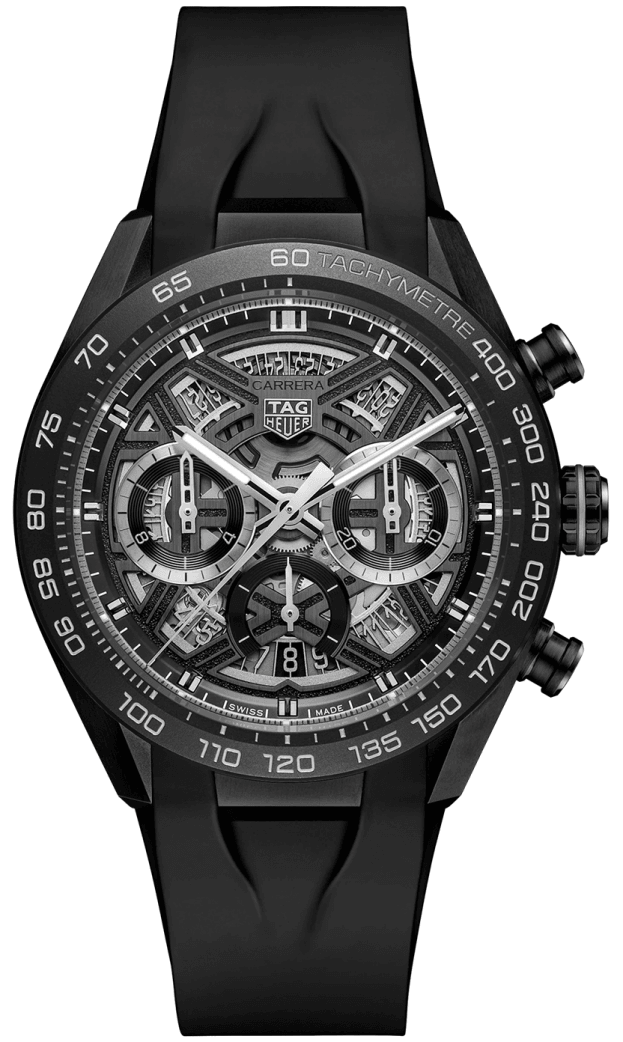 TAG Heuer Carrera Chronograph Extreme Sport Automatic 44mm Black Dial