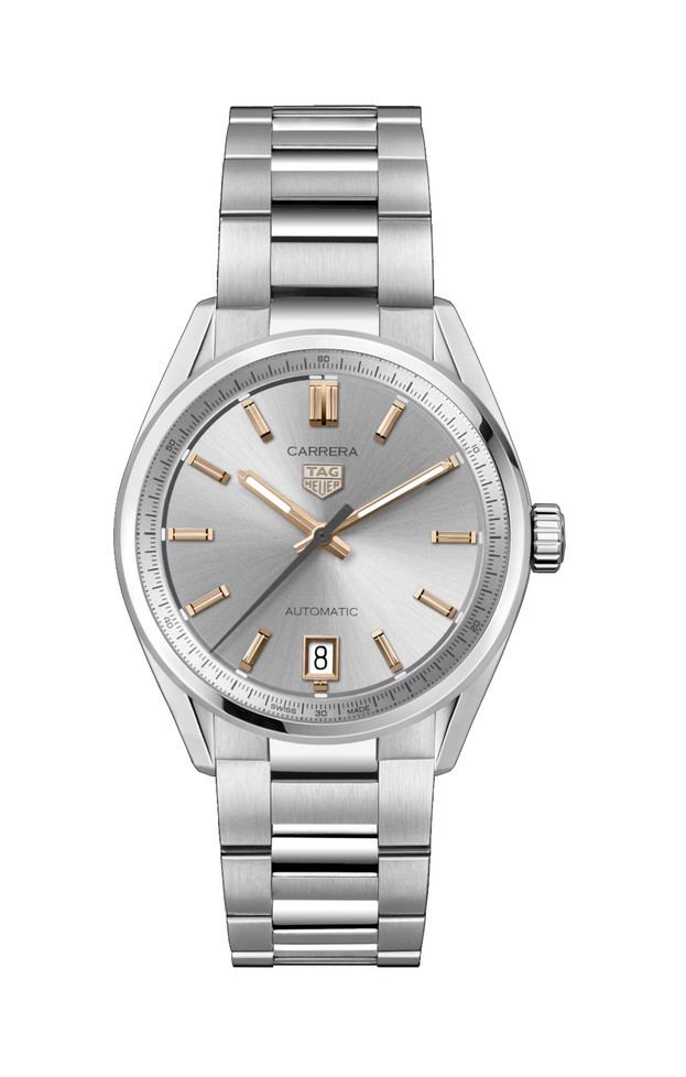 TAG HEUER CARRERA DATE 36mm γκρι Καντράν
