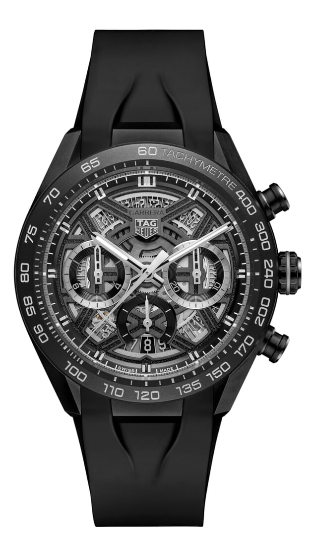 TAG Heuer Carrera Chronograph Extreme Sport Αυτόματο 44mm Μαύρο Καντράν