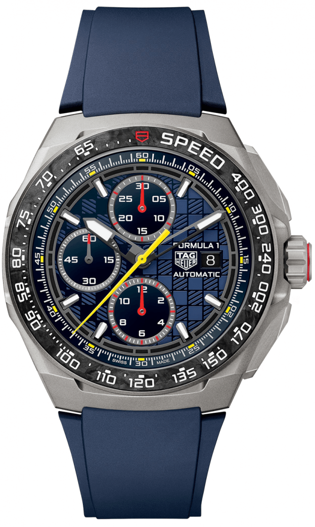 TAG Heuer Formula 1 Chronograph X Oracle Red Bull Racing Automatic 44mm Blue Dial
