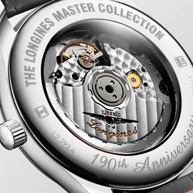 THE LONGINES MASTER COLLECTION 190TH ANNIVERSARY 40mm Silver Watch
