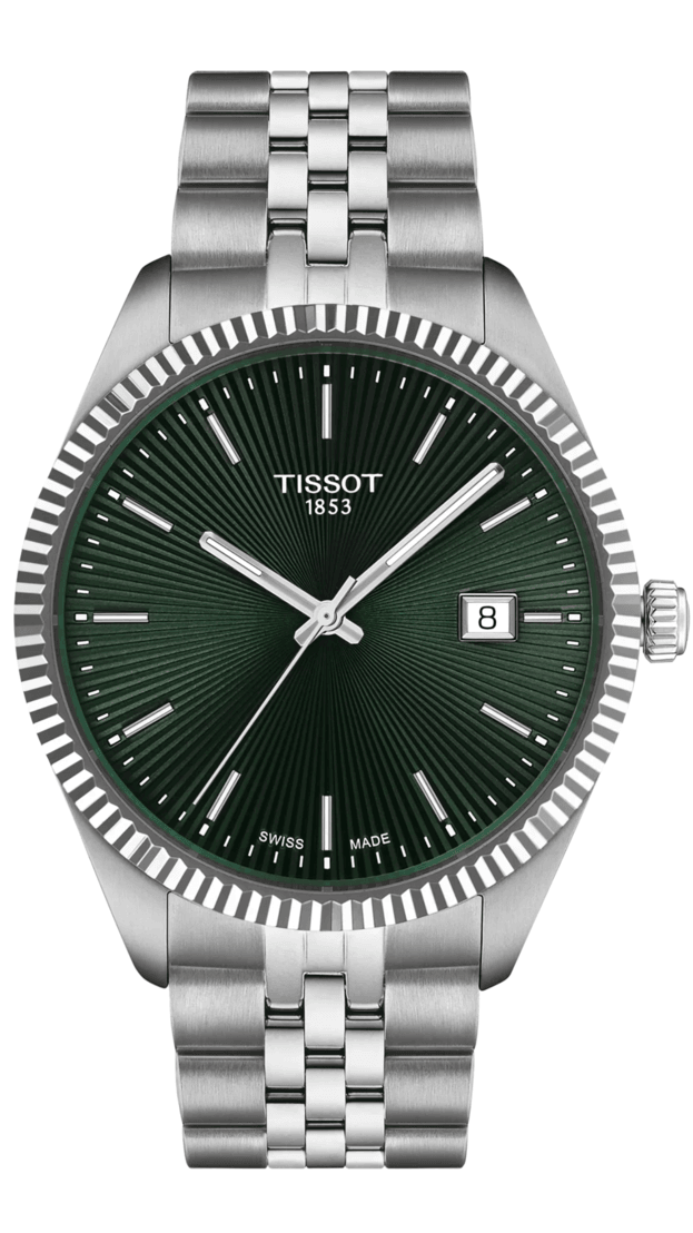 Tissot Ballade 40mm MΠΑΤΑΡΙΑΣ ΠΡΑΣΙΝΟ ΚΑΝΤΡΑΝ