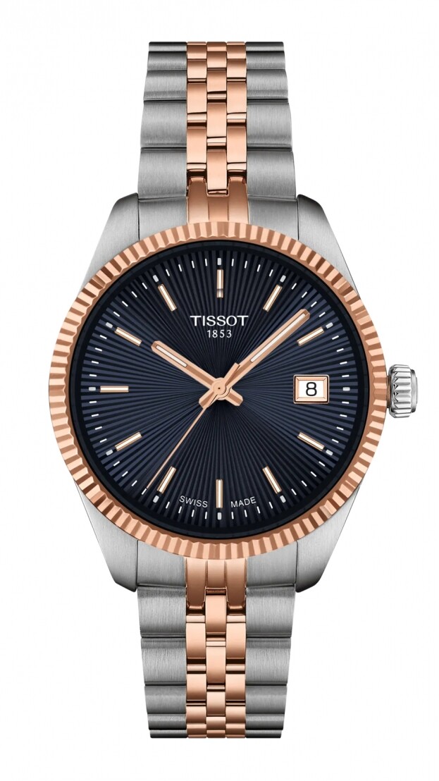 Tissot Ballade 34mm MΠΑΤΑΡΙΑΣ Μπλε ΚΑΝΤΡΑΝ