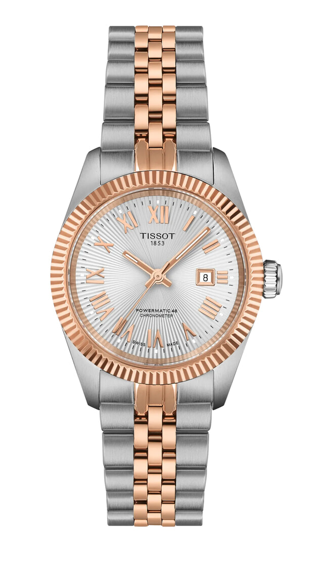 Tissot Ballade Powermatic 80 COSC Αυτόματο 30mm Ασημί Καντράν