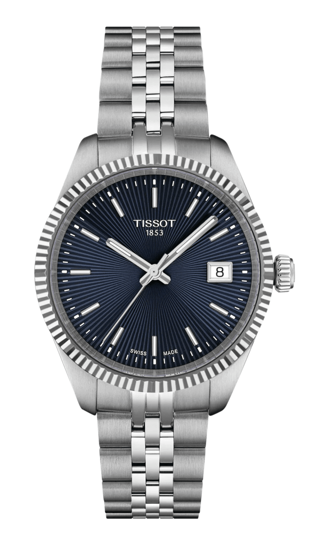 Tissot Ballade Μπαταρίας 34mm Μπλε Καντράν