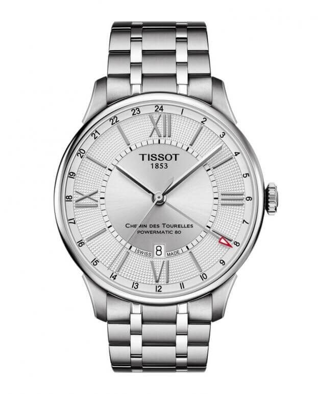 TISSOT CHEMIN DES TOURELLES AUTOMATIC GMT 42MM