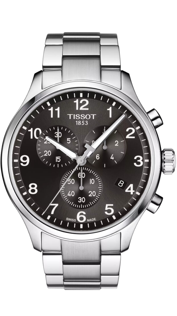 TISSOT CHRONO XL CLASSIC 45ΜΜ Black Dial