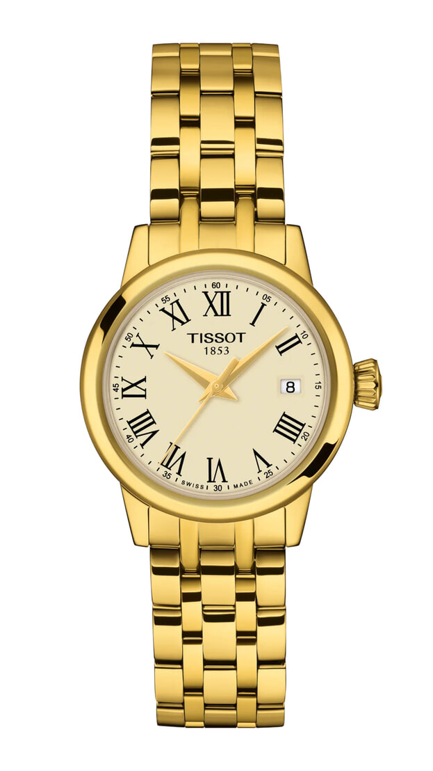 TISSOT Classic Dream Lady Quartz 28mm Ιβουάρ Καντράν