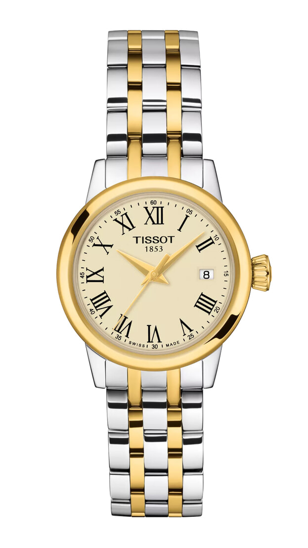TISSOT Classic Dream Lady Quartz 28mm Ιβουάρ Καντράν