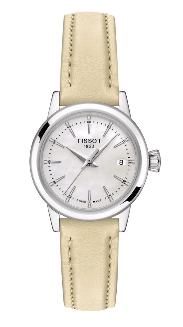 TISSOT Classic Dream Quartz 28mm Λευκό Mother of Pearl Καντράν