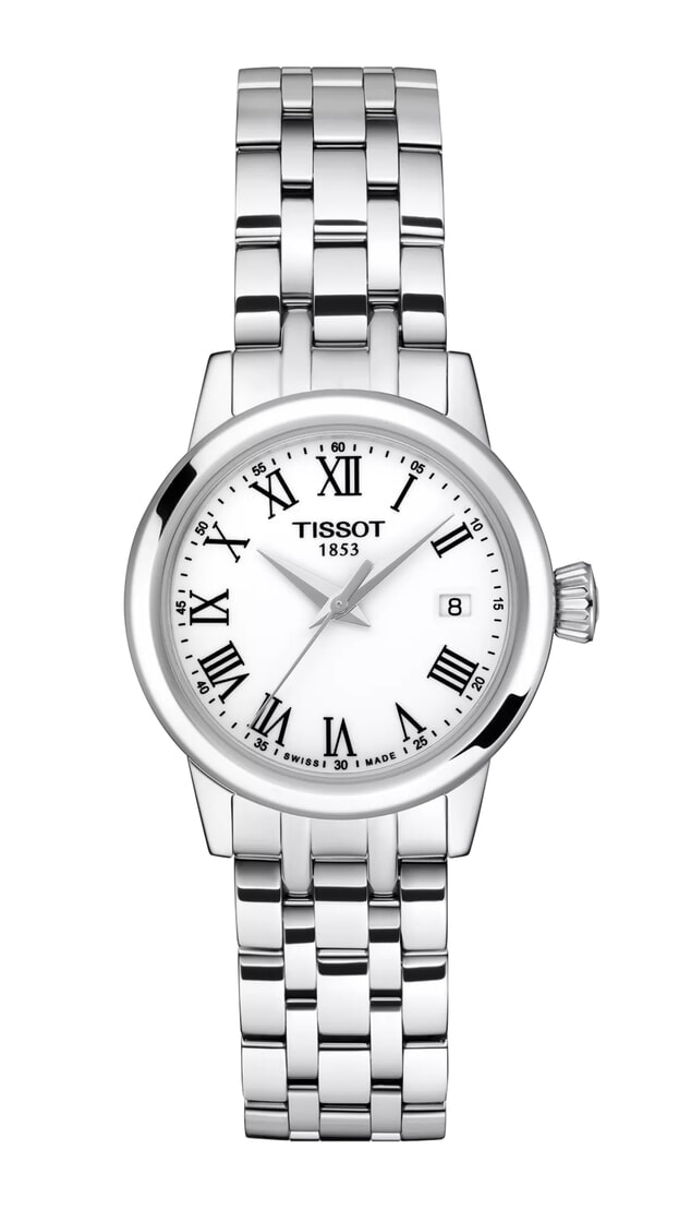 TISSOT Classic Dream Lady Quartz 28mm Λευκό Καντράν
