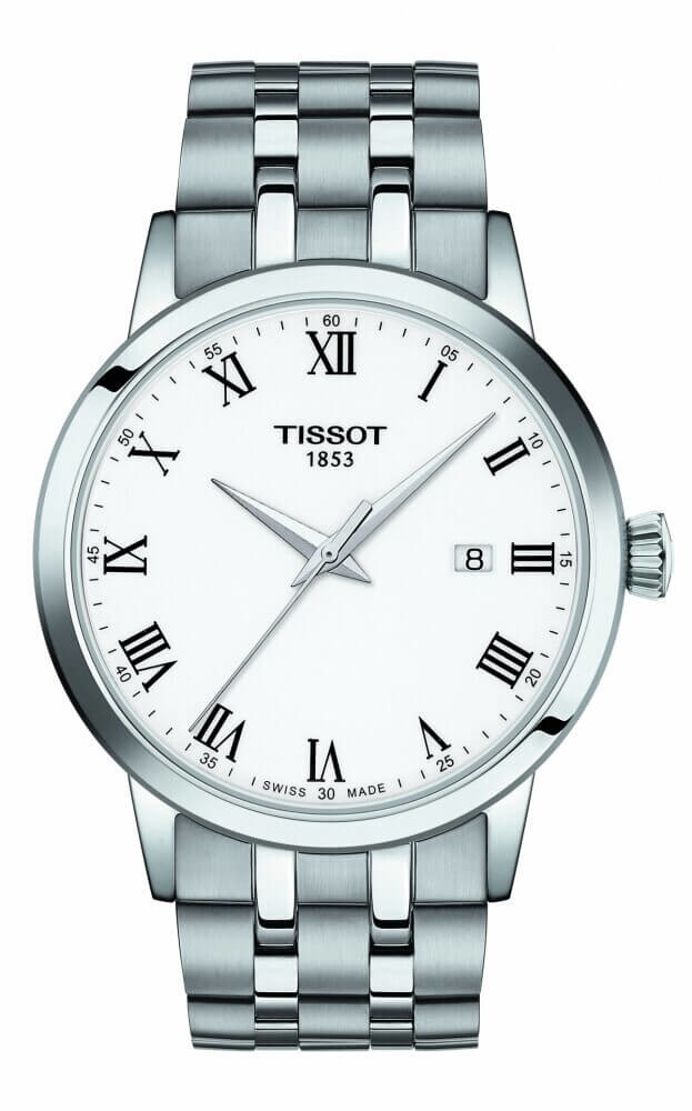 TISSOT Classic Dream Quartz 42mm Λευκό Καντράν