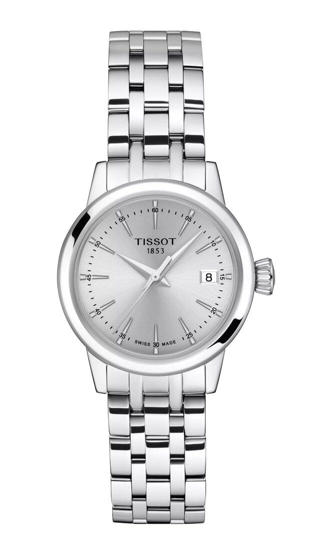 TISSOT Classic Dream Quartz 28mm Ασημί Καντράν