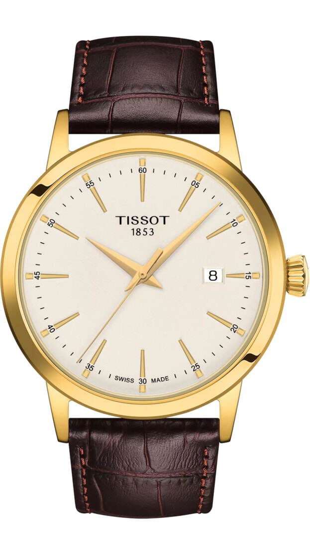 TISSOT Classic Dream Quartz 42mm Ιβουάρ Καντράν