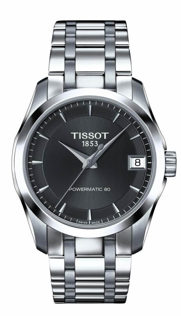 TISSOT Couturier Lady Powermatic 80 Automatic 32mm Anthracite Dial