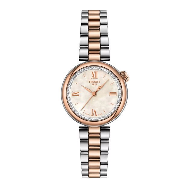Tissot Desir 28mm MΠΑΤΑΡΙΑΣ Mother of Pearl ΚΑΝΤΡΑΝ