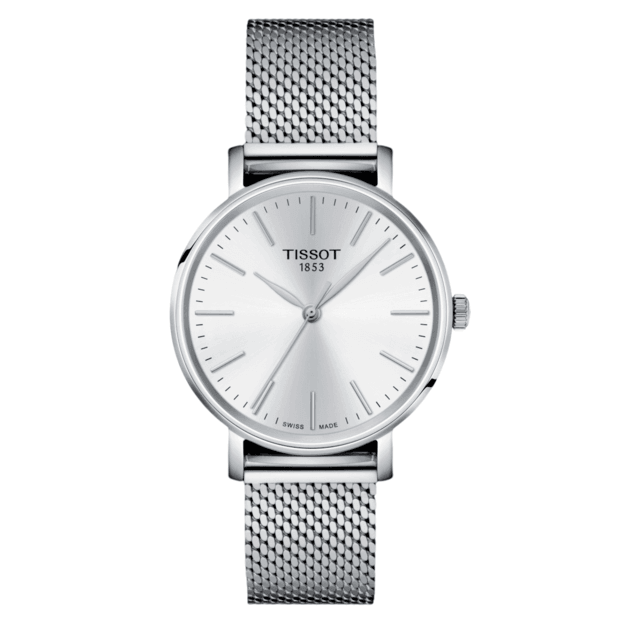 TISSOT EVERYTIME LADY Quartz 34mm Λευκό Καντράν